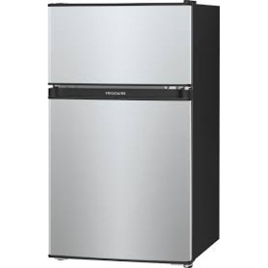 Frigidaire 3.1 Cu. Ft. Top Mount Compact Refrigerator, Energy Star rating, Silver Mist