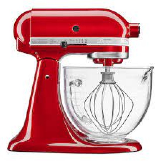 K/Aid#A2 - 5QT Standing Mixer - CANDY APPLE RED