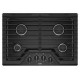 30" G/ Cooktop WPL with EZ-2-Lift™ Hinged Grates Blk.