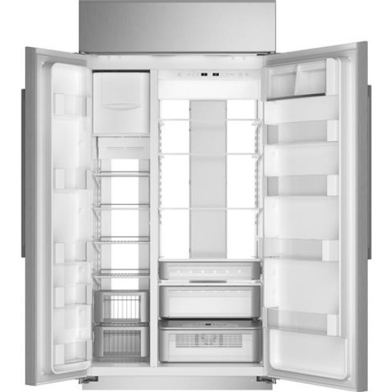 Monogram 48" Smart Built-In Side-by-Side Refrigerator with D